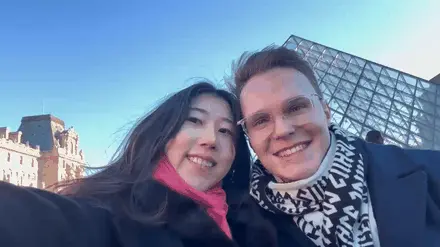 가족과 함께 파리